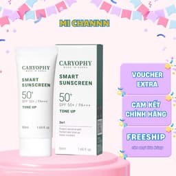 [CHÍNH HÃNG] Kem chống nắng nâng tông Caryophy Smart Tone Up Sunscreen phù hợp da dầu mụn, da nhạy cảm 1