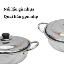 Nồi Lẩu TADAHOME Size 22cm 24cm Dùng Mọi Loại Bếp, Nồi Inox Dùng Ăn Uống Gia Đình Hàng Quán - DOMUS 4