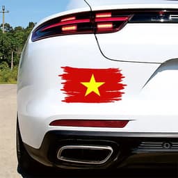 "Miếng dán trái tim Việt Nam chống nước, trang trí xe ô tô, xe máy đẹp và độc đáo." 3