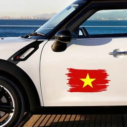 "Miếng dán trái tim Việt Nam chống nước, trang trí xe ô tô, xe máy đẹp và độc đáo." 5
