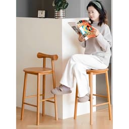 Ghế Bar Xương Chó, Bar CORIHOME, Ghế Bàn Đảo Pedrita Gỗ Ash Phong Cách Scandinavian,Làm Theo Yêu Cầu 6