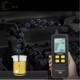 Máy phân tích chất lượng dầu động cơ ô tô AUTOOL AS503 màn hình LCD, máy chẩn đoán kiểm tra dầu ô tô 9