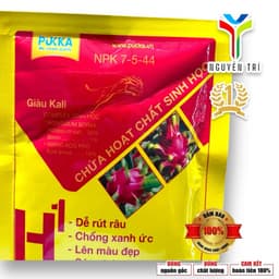 Phân bón NPK Giàu Kali Pucka H1 40gr - Rút Râu, Lên Màu Trái Thanh Long 4