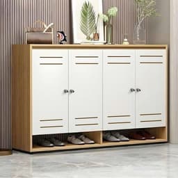 Tủ đựng đồ đa năng, kệ giày dép nhiều ngăn, sức chứa rộng, chất liệu gỗ MDF ND41 2