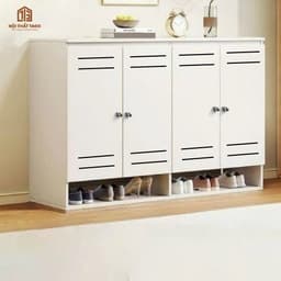 Tủ đựng đồ đa năng, kệ giày dép nhiều ngăn, sức chứa rộng, chất liệu gỗ MDF ND41 1
