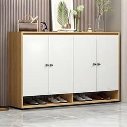 Tủ đựng đồ đa năng, kệ giày dép nhiều ngăn, sức chứa rộng, chất liệu gỗ MDF ND41 5