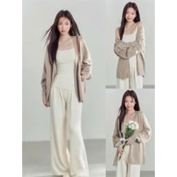 [Sale Xả Lỗ] Áo Khoác Len Cardigan Nữ Dệt Kim Tay Dài Tiểu Thư Bigsize Khoác Ngoài Chống Nắng Du Lịch Chali AL273 4