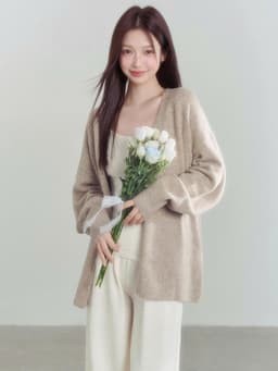 [Sale Xả Lỗ] Áo Khoác Len Cardigan Nữ Dệt Kim Tay Dài Tiểu Thư Bigsize Khoác Ngoài Chống Nắng Du Lịch Chali AL273 10