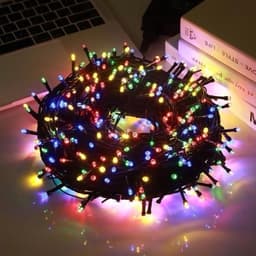 Bộ Đèn Nháy 40M Kim cươnġ, Dây Led Trang Trí Tiểu Cảnh Đủ Màu Sắc 1