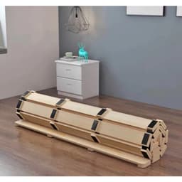 phẩm Giường Pallet Cuộn Thông Minh Gấp Gọn, Giường Cuộn Nhật Bản, Giường Cuộn Trải Sàn, Tiết Kiệm Không Gian - WOODSHOP 3