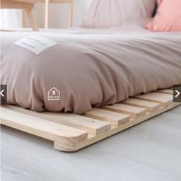 Giường ngủ gấp gọn đa năng, giường ngủ pallet gỗ thông tự nhiên WOOD SHOP 3