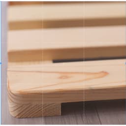 Giường ngủ gấp gọn đa năng, giường ngủ pallet gỗ thông tự nhiên WOOD SHOP 6