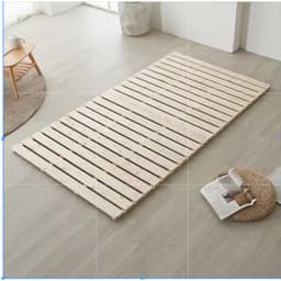 Giường ngủ gấp gọn đa năng, giường ngủ pallet gỗ thông tự nhiên WOOD SHOP 4
