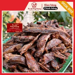 Khô Cá Đù Nguyên Con, Rim Gia Vị Ăn Liền, Sấy Giòn Vừa Miệng, Giữ Trọn Vị Thơm Ngon - Lon 250G 2