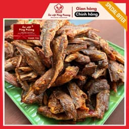Khô Cá Đù Nguyên Con, Rim Gia Vị Ăn Liền, Sấy Giòn Vừa Miệng, Giữ Trọn Vị Thơm Ngon - Lon 250G 5