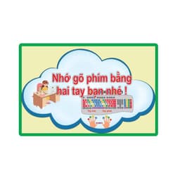 LH 10 - TRANH TRANG TRÍ LỚP HỌC, BẢNG GÕ TELEX, BẢNG GÕ VINI, PHÒNG TIN HỌC 4