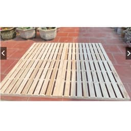 Giường Pallet,giường ngủ pallet kín chân cao 10cm. Đủ Kích Thước_WOOD SHOP 5