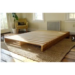 Giường Ngủ Pallet Gỗ Cao Cấp Gấp Gọn Hở chân | SƠN PU CHỐNG MỐC| BẢO HÀNH 12 THÁNG| Đầy Đủ Kích Thước Cao 10cm.Wood Shop 4