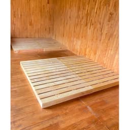 [Kín Chân] Giường Pallet Gỗ Đủ Kích Thước Chân Cao 10cm- Pallet Giá Rẻ Gấp Gọn WOOD SHOP 4
