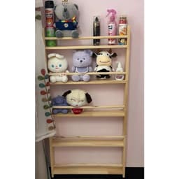 Kệ Sách Gỗ Treo Tường Cho Bé Không Cần Khoan - Giá Sách Montessori Sách, Đồ Chơi - Tiện Dụng, An Toàn, Gỗ Thông Tự Nhien 9