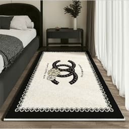 Thảm chân giường size 50x120cm, decor phòng ngủ, phòng khách, chất liệu Lông mềm mịn, thấm hút tốt 5