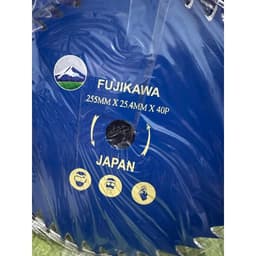 DAO CẮT LÚA/ LƯỠI CẮT CỎ TRÒN. DAO THÉP XANH, BẢN 305MM ( 30 RĂNG - ĐÃ MÀI) 3