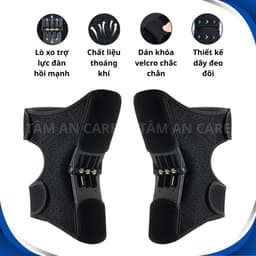 Đai Trợ Lực Đầu Gối  – Giảm Áp Lực Gối, Giảm Đau Gối Cho Người Già, Hỗ Trợ Vận Động Thể Thao 3