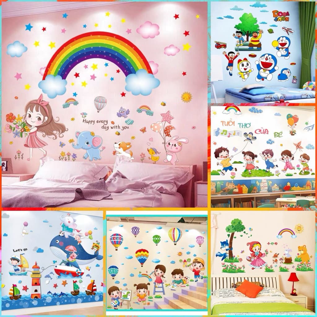 Decal Dán Tường Trang trí phòng cho bé
