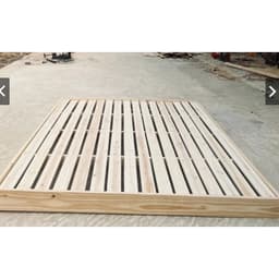 Giường Pallet,giường ngủ pallet kín chân cao 10cm. Đủ Kích Thước_WOOD SHOP 3
