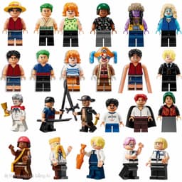 [ Tách Set ] Đồ chơi lắp ráp Minifigues OnepPice - Túp lều tốc độ - Circus 1