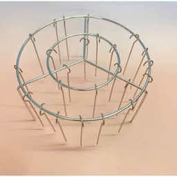 vỉ treo thịt nướng có 24 cây xiên được làm từ inox không gỉ sét,cho nồi chiên không dầu 2