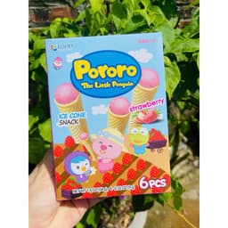 Bánh Cây Kem Ốc Quế Pororo Hàn Quốc - Vị Chuối 5