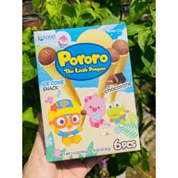 Bánh Cây Kem Ốc Quế Pororo Hàn Quốc - Vị Chuối 6
