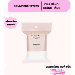 Bông tẩy trang Judydoll Soft And Skin Friendly Cotton Pads 50 miếng 1
