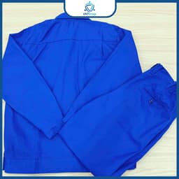 [LẺ QUẦN] Quần Bảo Hộ Lao Động UNTG Xanh Dương Chất Vải Kaki Nam Định Mềm, Mát, Co Dãn 2