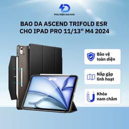Ốp lưng da ESR Ascend Trifold có nắp đậy cho iPad Pro 11/13 inch M4 2024 1