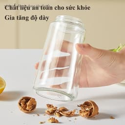 Bình thủy tinh xịt dầu ăn VINBEO Bình xịt dầu ăn phun sương phun đổ 2 chế độ tản dầu đồng đều chống bám dầu 5
