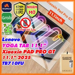 [Nhám Chống Vân Tay] Kính CL MTB Lenovo YOGA TAB 11.1" 2025 / Xiaoxin PAD PRO GT 11.1 TB710FU Cường Lực Matte Mờ 1