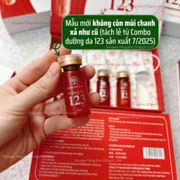 Combo Dưỡng Da 123 Duyên Thị - Bách Y Sâm - Phục Hồi Chuyên Sâu - Combo 5 chai (50ml) 5