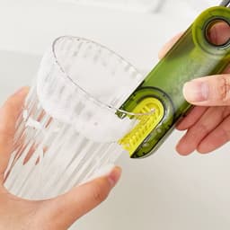 Cọ rửa ly nắp bình giữ nhiệt bình sữa, nắp chai đa năng 3in1  - Bàn chải mini vệ sinh nắp bình, miệng bình nước 2