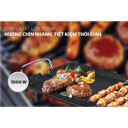 Bếp Nướng Điện SH SH4607 | Công Suất 1500W | Tráng Men Chống Dính | 6 Mức Nhiệt 7