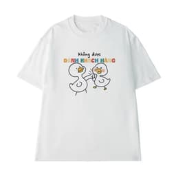 Áo thun Unisex Nam Nữ in hình KHÔNG ĐƯỢC ĐÁNH KHÁCH HÀNG, chất cotton 100% - BOONE - BNE00257 4