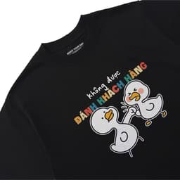 Áo thun Unisex Nam Nữ in hình KHÔNG ĐƯỢC ĐÁNH KHÁCH HÀNG, chất cotton 100% - BOONE - BNE00257 1