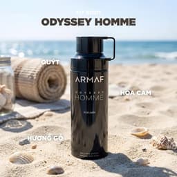 Xịt thơm toàn thân hương nước hoa nam Armaf Odyssey Homme For Men Exclusive Edition Perfume Body Spray 200ml 1