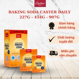 BỘT BAKING SODA CASTER DAILY TỔNG HỢP TRỌNG LƯỢNG 227G - 454G - 907G 1