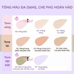 [HỎA TỐC] GIRLS CRUSH Kem Che Khuyết Điểm GIRLS CRUSH Matte Velvet Concealer Bắt Sáng Mỏng Mịn 8g DOLLYDOLLY Cosmetics 8