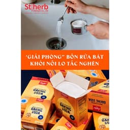 BỘT BAKING SODA CASTER DAILY TỔNG HỢP TRỌNG LƯỢNG 227G - 454G - 907G 6