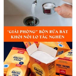 COMBO 5 HỘP BAKING SODA CASTER DAILY ĐA DỤNG LÀM BÁNH. KHỬ MÙI, VỆ SINH TRỌNG LƯỢNG 227G-454G-907G 9