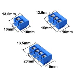 (10 Chiếc) KF301-5.08mm Cầu Nối Domino Terminal 2P 3P 4P Cho Mạch Điện Tử Diy - 3