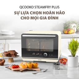Lò nướng hấp đối lưu đa năng QCOOKO 22L chuyên chiên, nướng, hấp, cài đặt sẵn chương trình 80 món 9